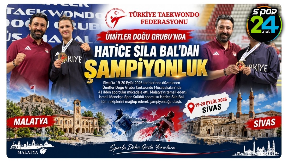 Ümitler Doğu Grubu’nda Hatice Sıla Bal’dan Şampiyonluk