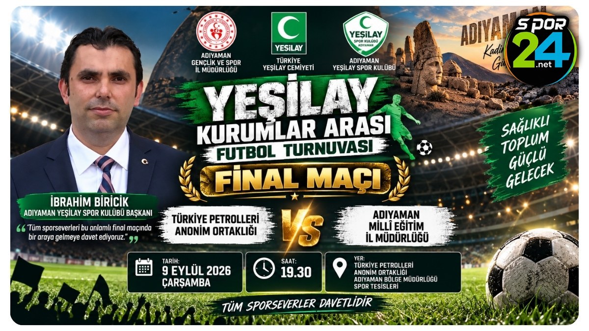 Adıyaman Yeşilay Spor Kulübü’nden Final Maçına Davet
