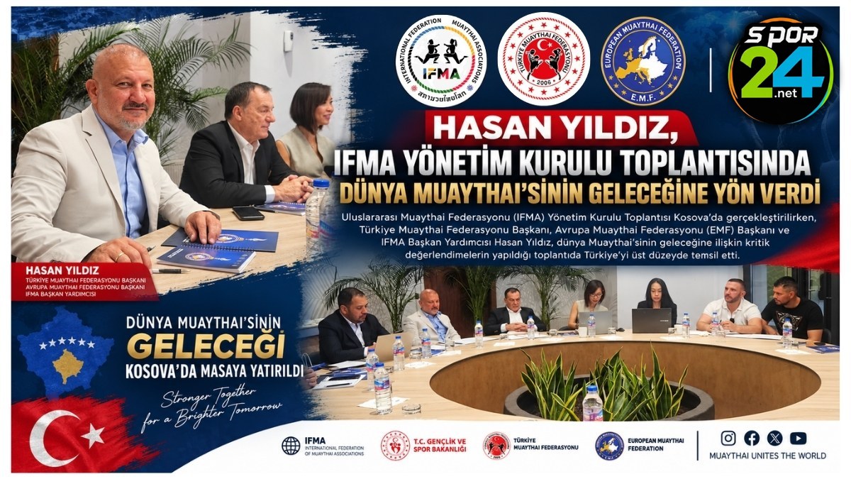 Hasan Yıldız, IFMA Yönetim Kurulu Toplantısında Dünya Muaythai’sinin Geleceğine Yön Verdi
