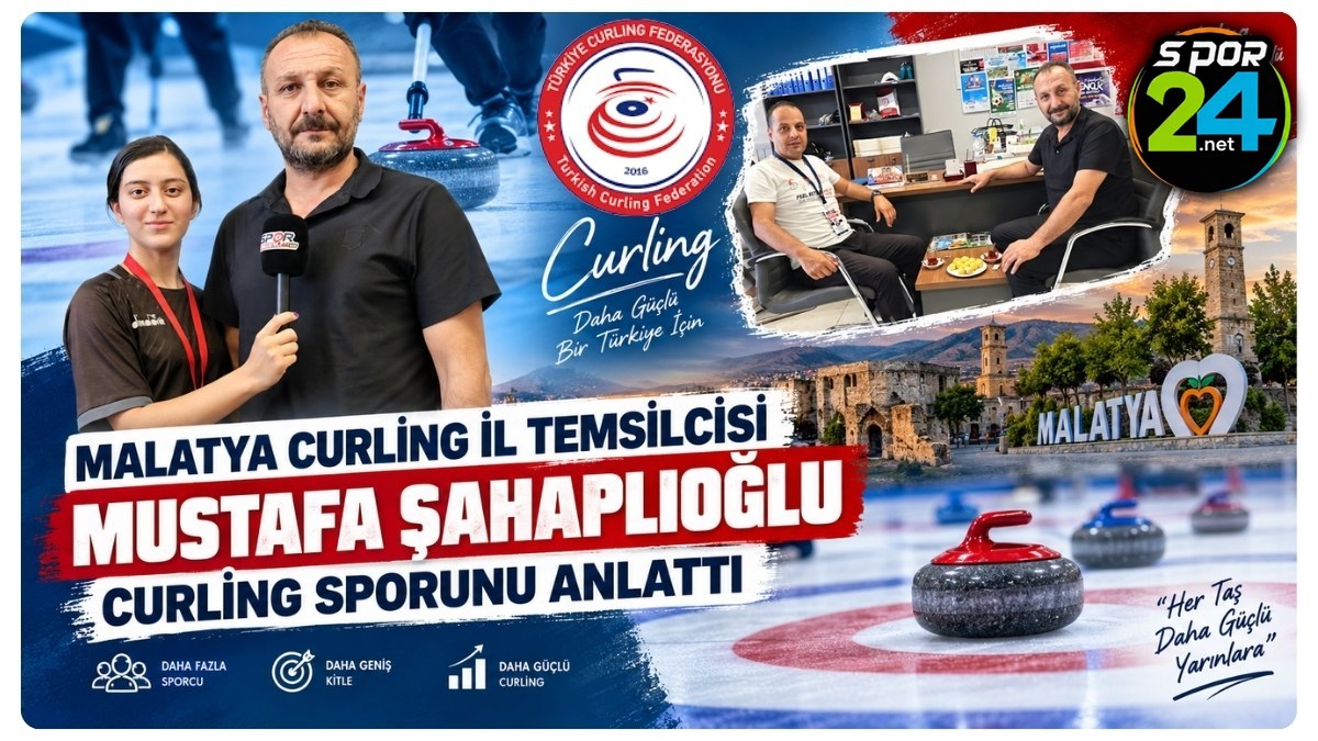 Malatya Curling İl Temsilcisi Mustafa Şahaplıoğlu Curling Sporunu Anlattı