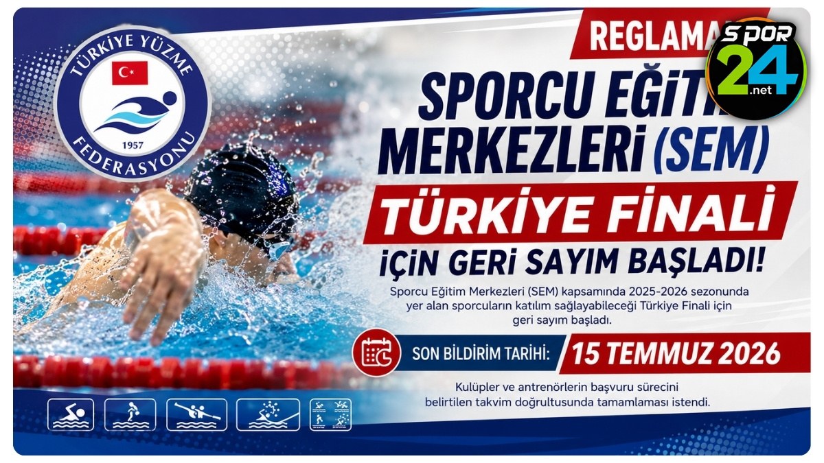 Sporcu Eğitim Merkezleri Türkiye Finali İçin Geri Sayım Başladı