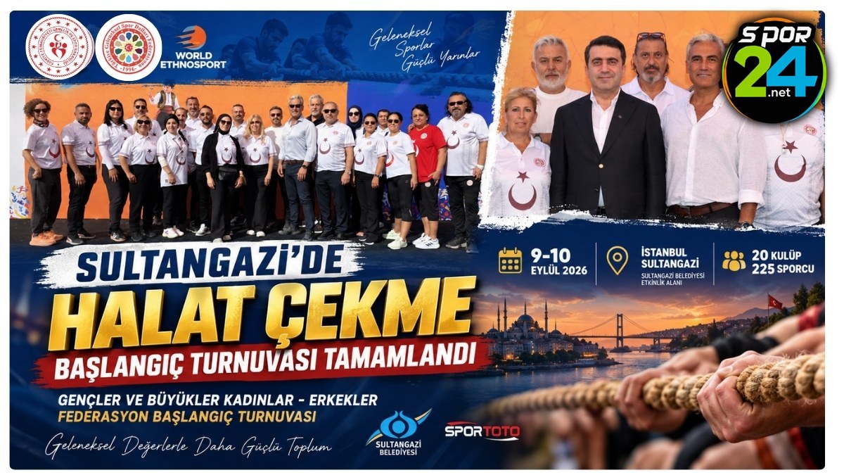 Sultangazi’de Halat Çekme Başlangıç Turnuvası Tamamlandı