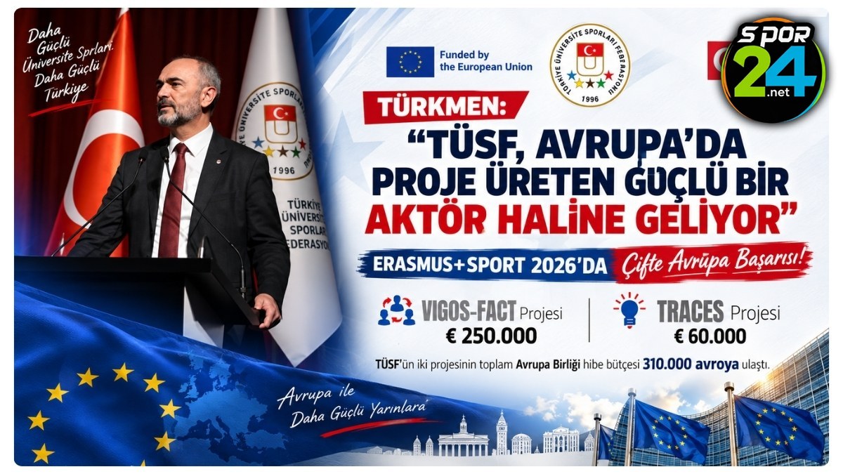 Türkmen: “TÜSF, Avrupa’da Proje Üreten Güçlü Bir Aktör Haline Geliyor”