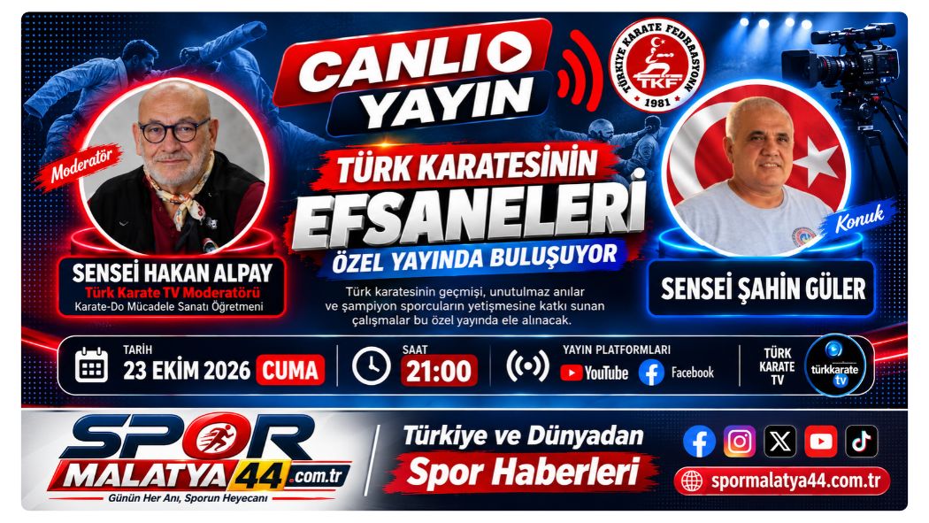 Türk Karatesinin Efsaneleri Özel Yayında Buluşuyor
