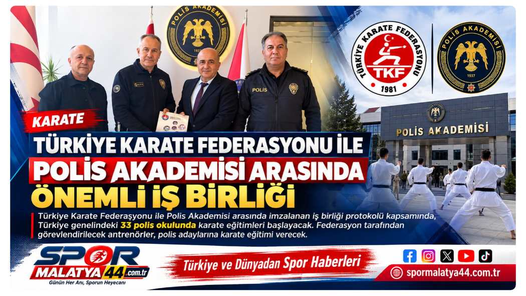 Türkiye Karate Federasyonu İle Polis Akademisi Arasında Önemli İş Birliği