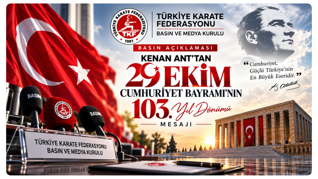 Kenan Ant’tan 29 Ekim Cumhuriyet Bayramı Mesajı