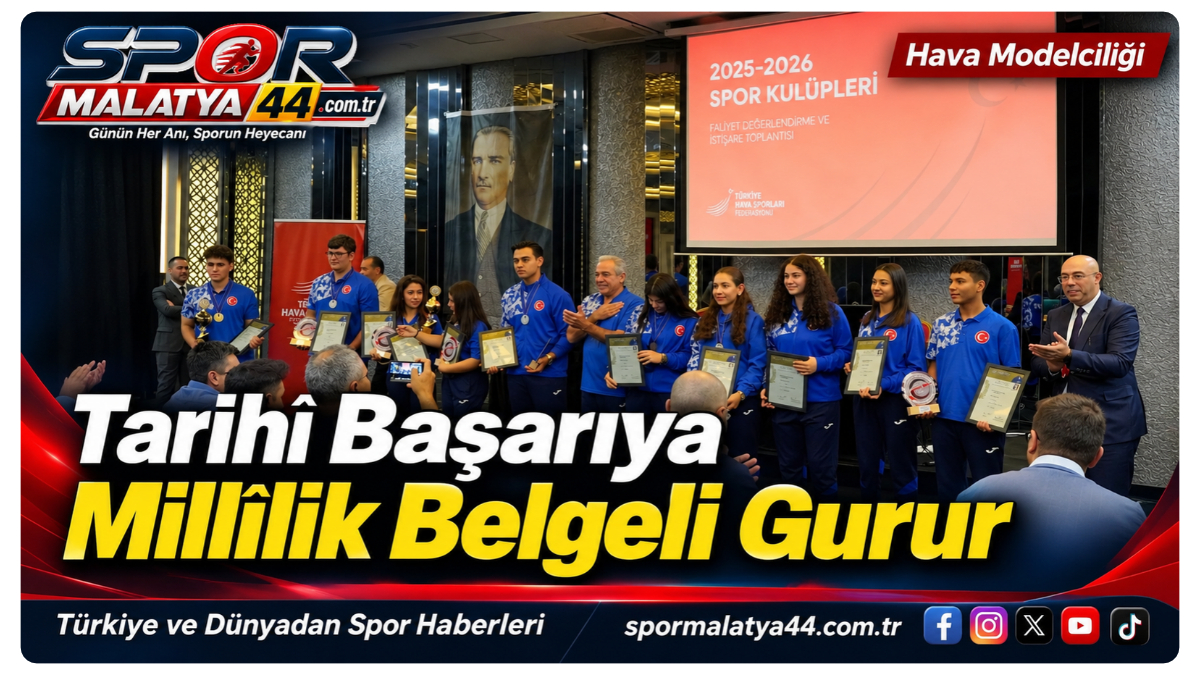 Tarihî Başarıya Millîlik Belgeli Gurur