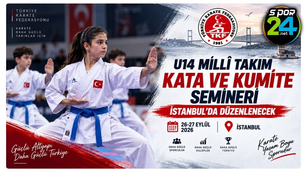 U14 Millî Takım Kata Ve Kumite Semineri İstanbul’da Düzenlenecek