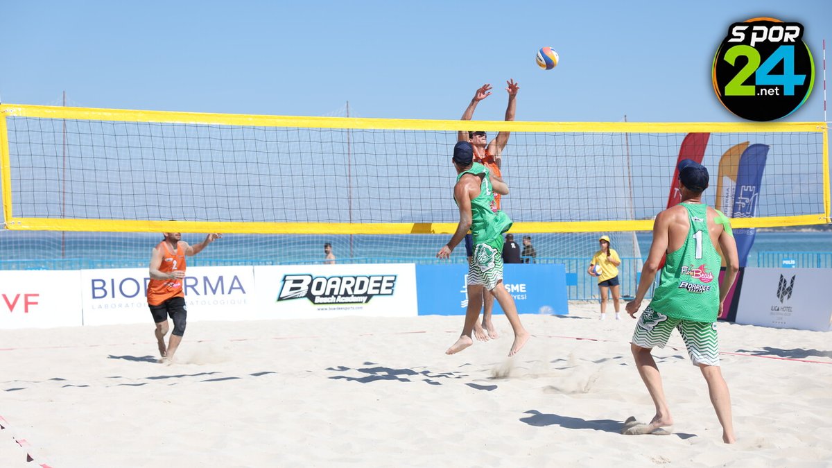 Çeşme'de Plaj Voleybolu Ateşi Yükseliyor: Yarı Finalistler Belli Oldu!