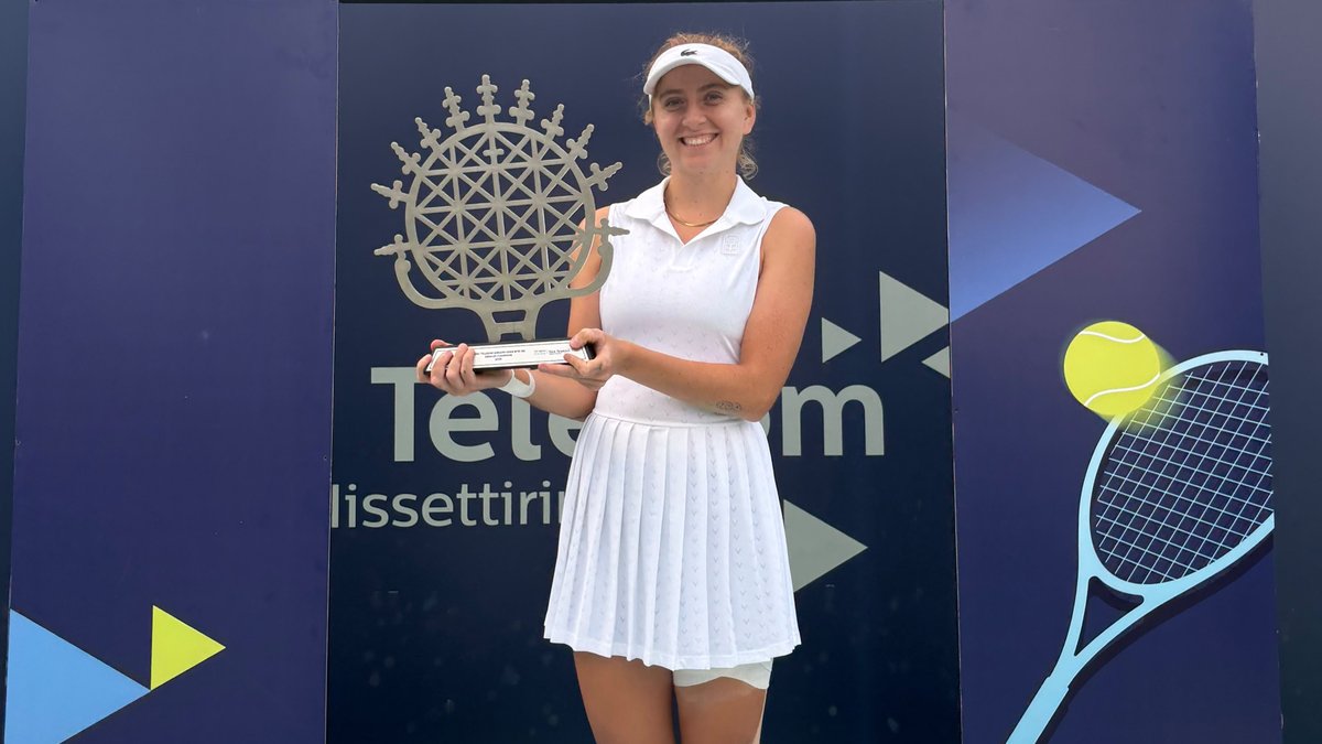 Kariyerinin İlk WTA Zaferi! Berfu Cengiz Ankara'da Şampiyon