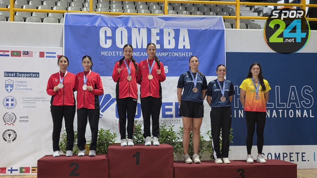 Milli Badmintoncularımızdan Yunanistan'da Madalya Yağmuru: 5 Altın!