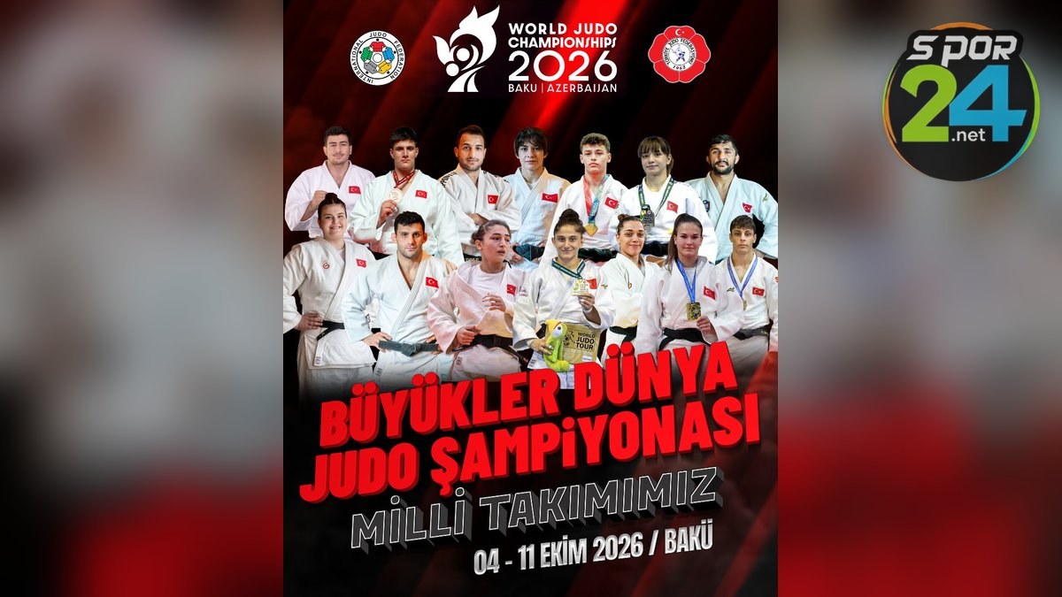 Milli Judocularımız Bakü'de Dünya Şampiyonluğu İçin Tatamiye Çıkıyor!