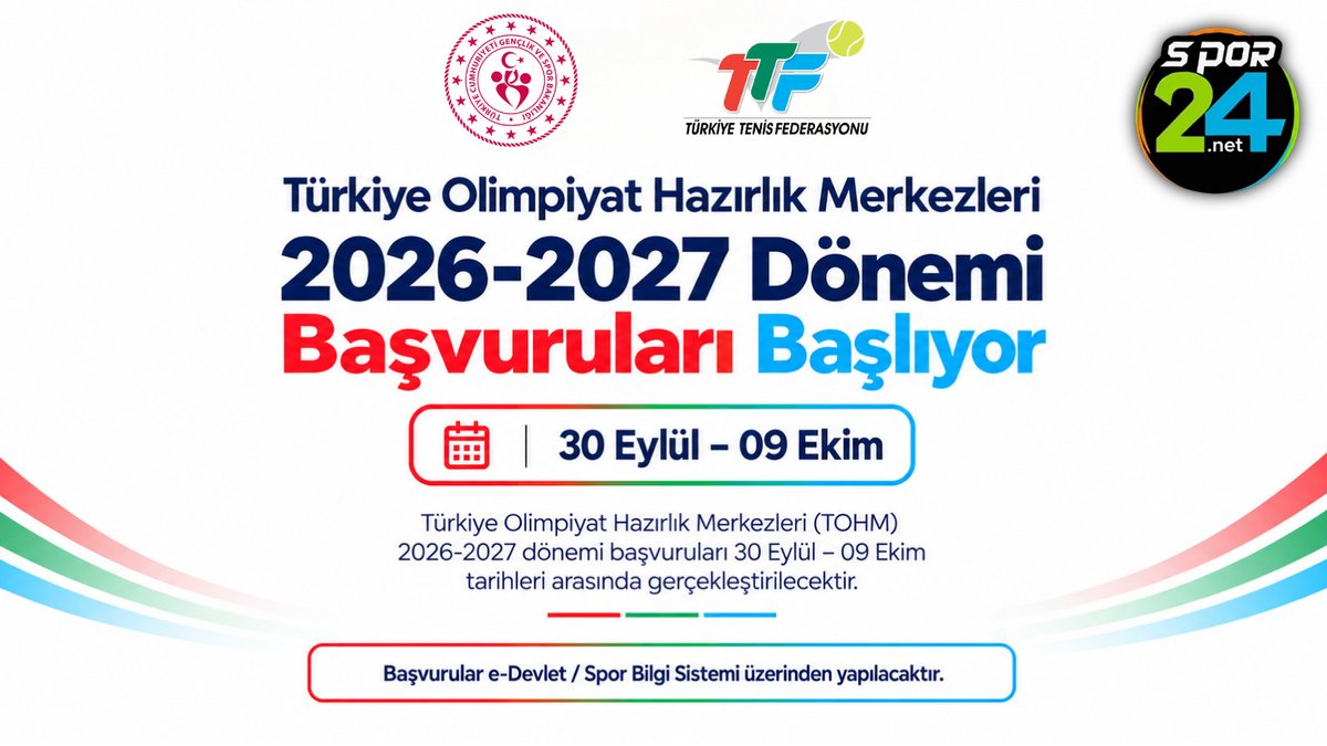 Milli Tenisçilerin Olimpiyat Yolu: TOHM Başvuruları Başladı!