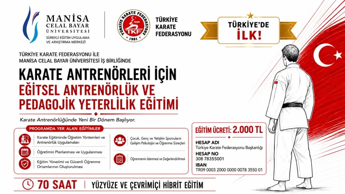 Türk Karatesinde Devrim Niteliğinde Adım: Türkiye'de İlk!