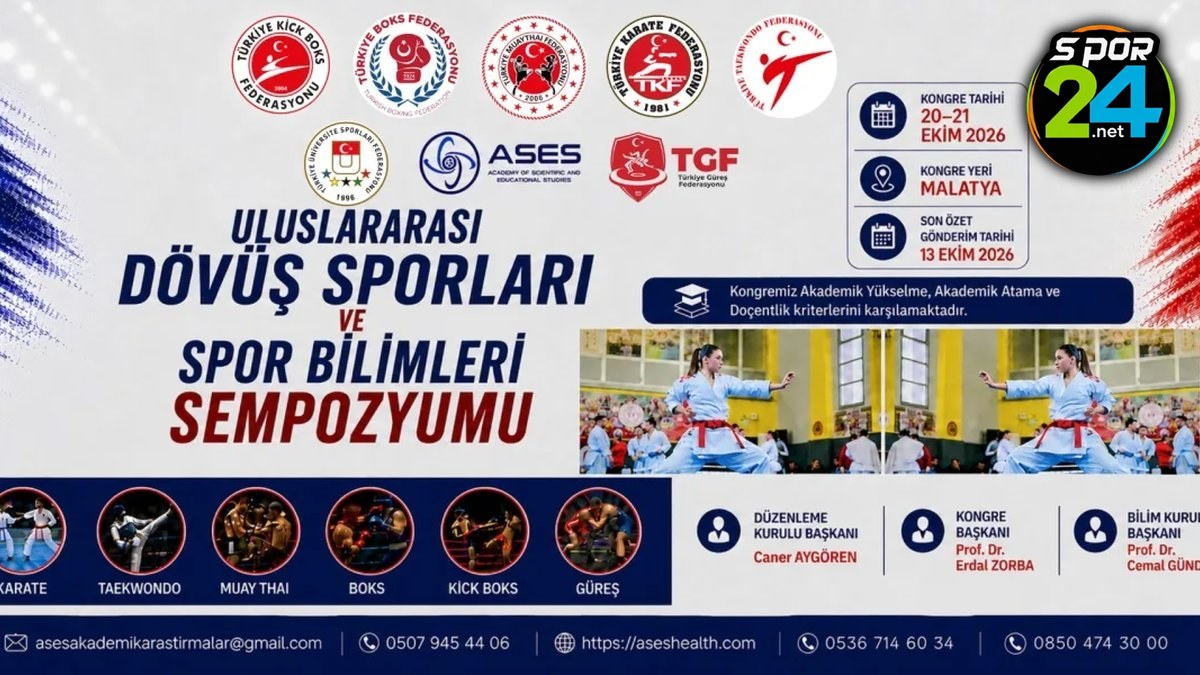 Uluslararası Dövüş Sporları ve Spor Bilimleri Sempozyumu Malatya’da