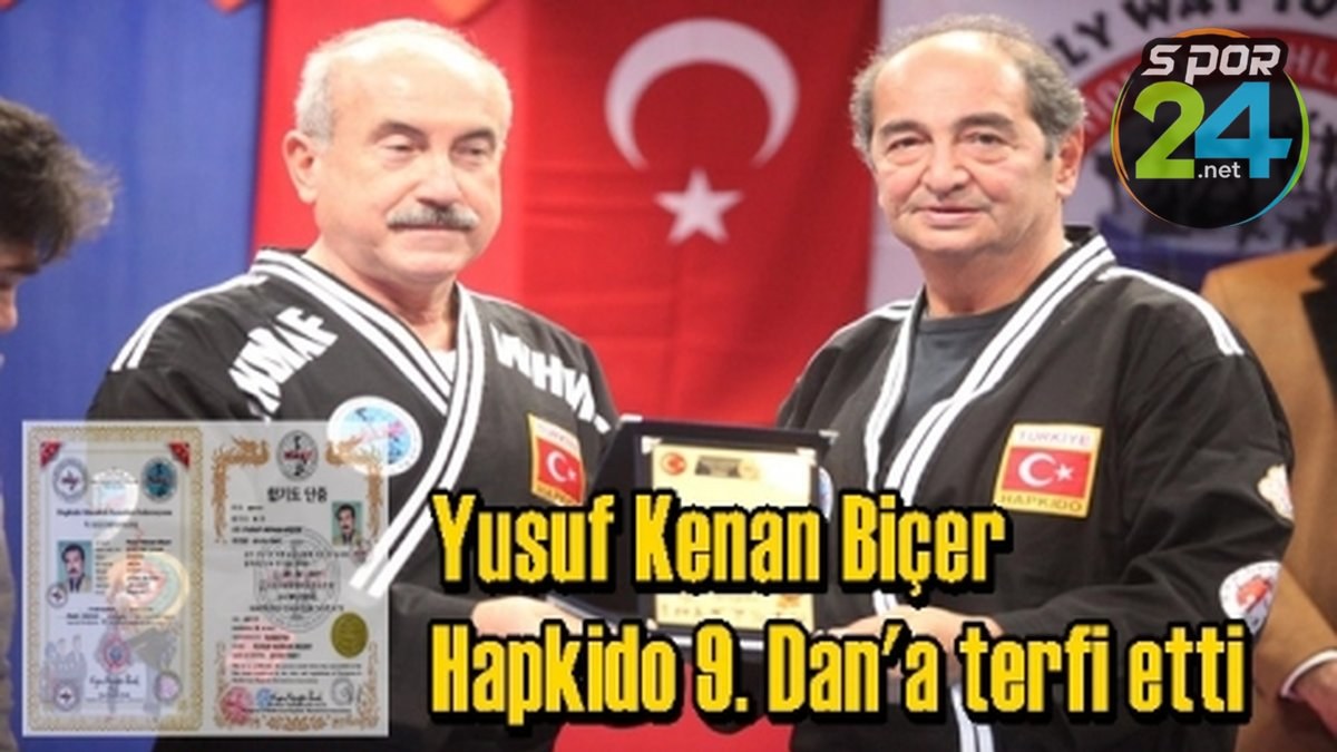 Türk Mücadele Sanatlarında Gurur Günü: Yusuf Kenan Biçer 9. Dan'a Terfi Etti!