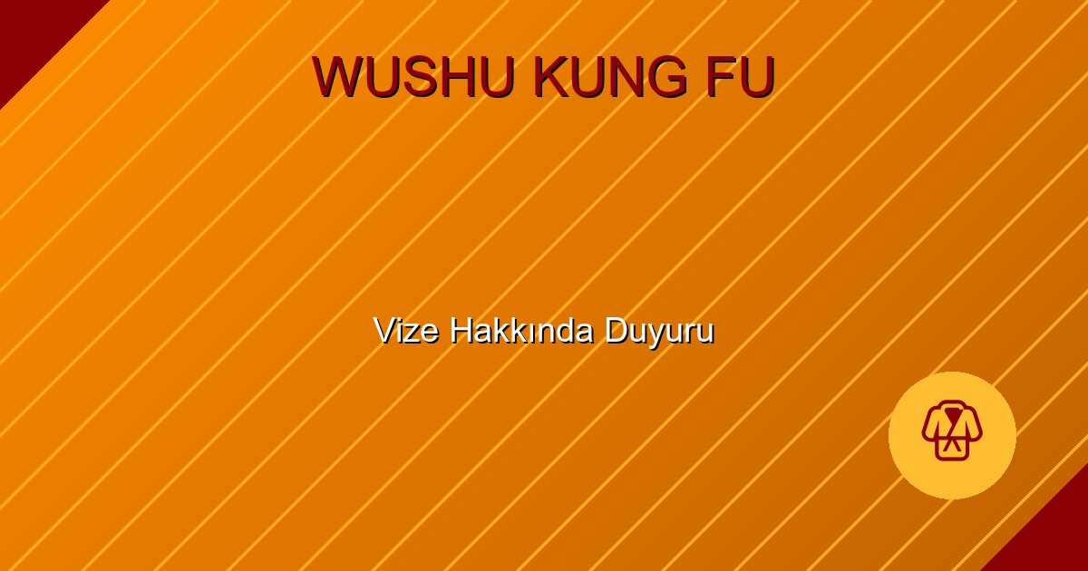 Vize Hakkında Duyuru