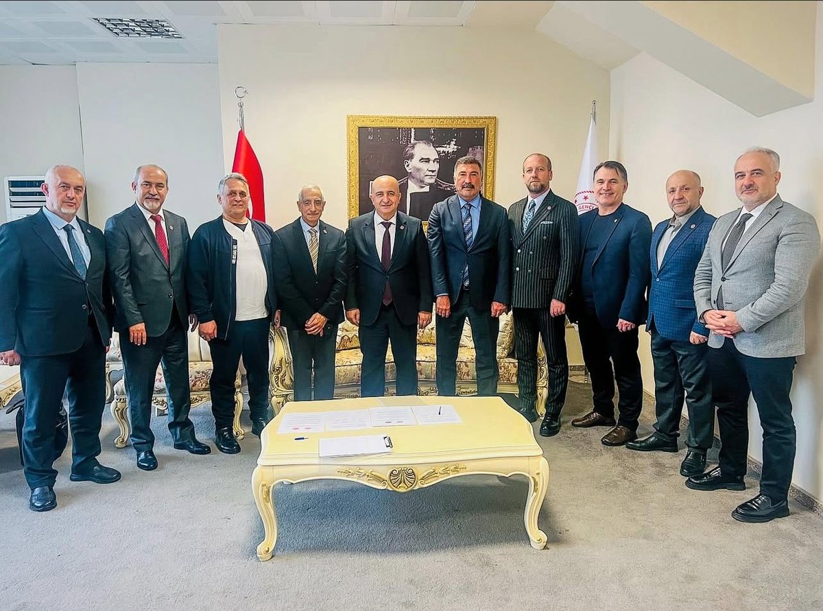 Federasyon Başkanımız Ercüment Taşdemir’e Uluslararası Onur Görevi
