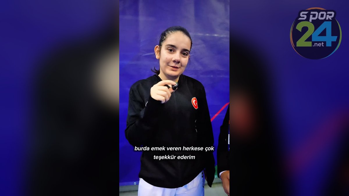 Milli Karateci Sare Kaya Dünya Üçüncüsü Oldu