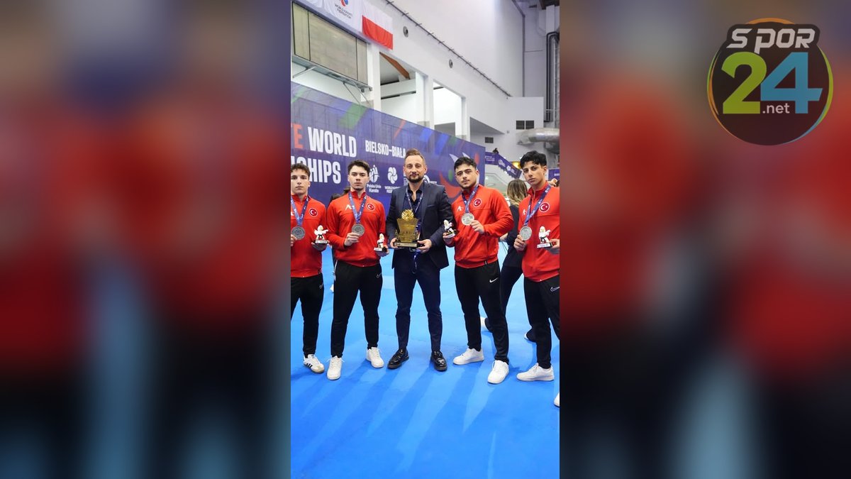 Milli Erkek Kata Takımı Dünya İkincisi Oldu