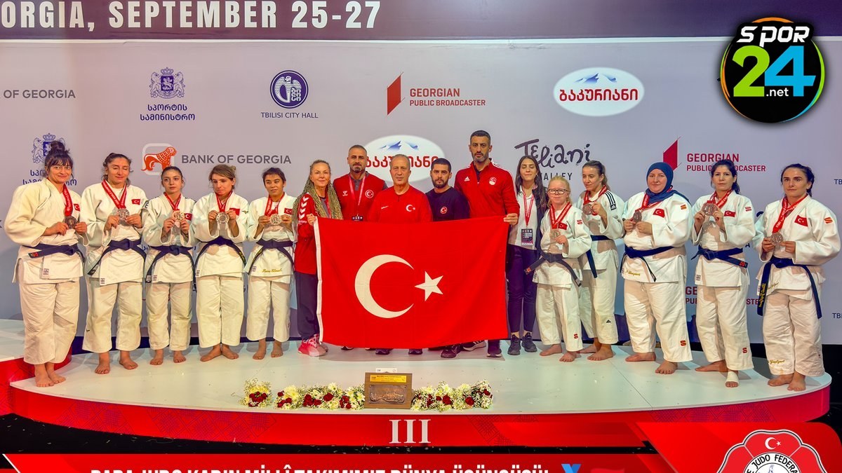 PARA JUDO KADIN MİLLÎ TAKIMIMIZ DÜNYA ÜÇÜNCÜSÜ!