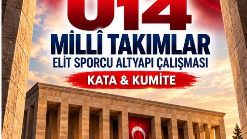 Türkiye Karate Federasyonu (TKF), Türk karatesinin geleceğini şekillendirecek önemli bir organizasyona imza atıyor.